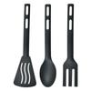 Utensils Set Serving Cooking Kitchen Cutlery Spoons Nylon Kit Spatula Tableware Portable Camping Plastic Slotted Flatware