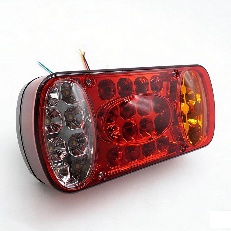 Truck Tail Light Signal Indicator 4in1 Brake Taillights Pickup 32LED Trailer Turn Signal Running Lights Stop Warning  Lorry Van
