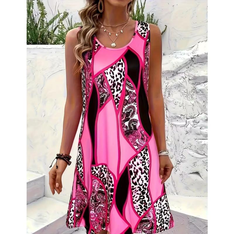 women's casual sleeveless dress