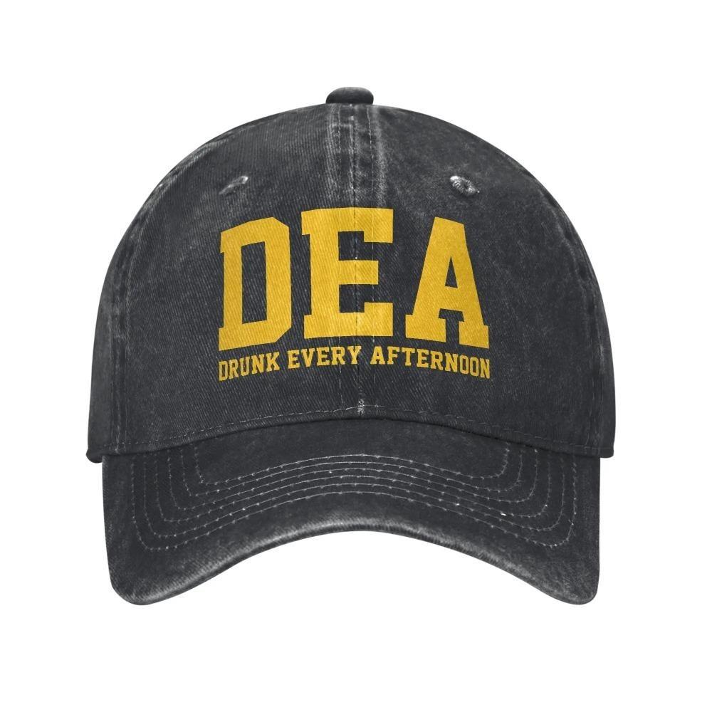 Кепка-бейсболка с принтом DEA, женская, мужская, на заказ, DIY, тракер, летняя, уличная одежда, для бега, хиппи, высокое качество, кепки-бейсболки