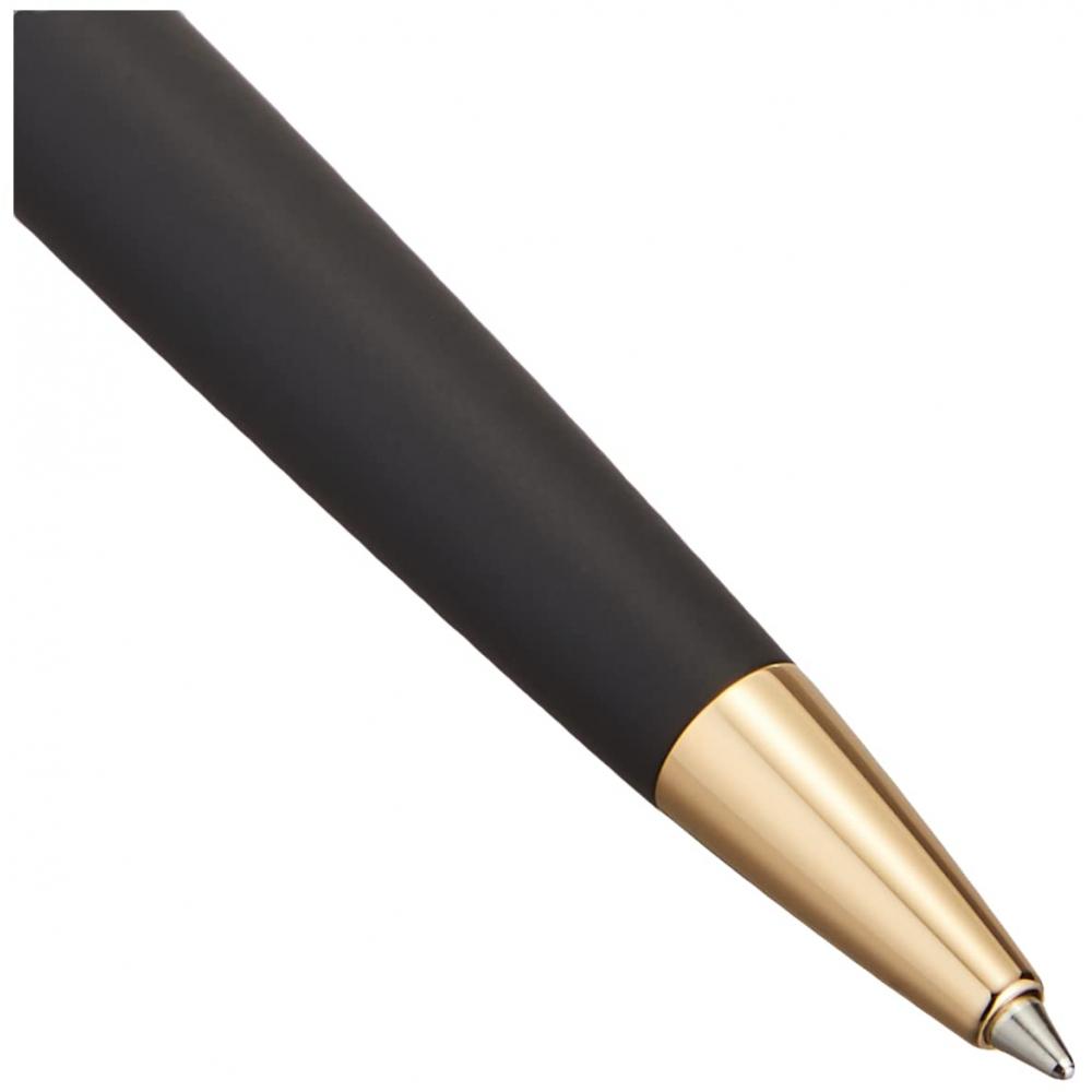 Waterman Official Metropolitan Oil-based Ballpoint Pen Luxury Brand Gift Essential Matte Black GT S0920760