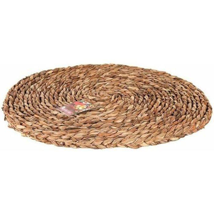 Dessous de Plat en Osier Marron - Privilege - Ø 40 cm - Multicolore