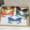 Women's High-end Party, Fashion Show, Ball Design, Butterfly Sun Protection Sunglasses