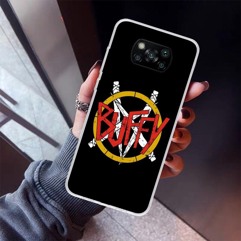 Buffy the Vampire Slayer Phone Case For Xiaomi Poco X5 X6 X7 Pro F7 Ultra M7 Redmi 15C 15 13C 13 12C 12 10 10C 10A 9 9C 9T 9A Co