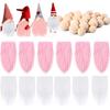 Valentine's Day Gnome Beard Making Costume Kit, DIY Craft Kit for Handmade Projects, Perfect for DIY Crafts