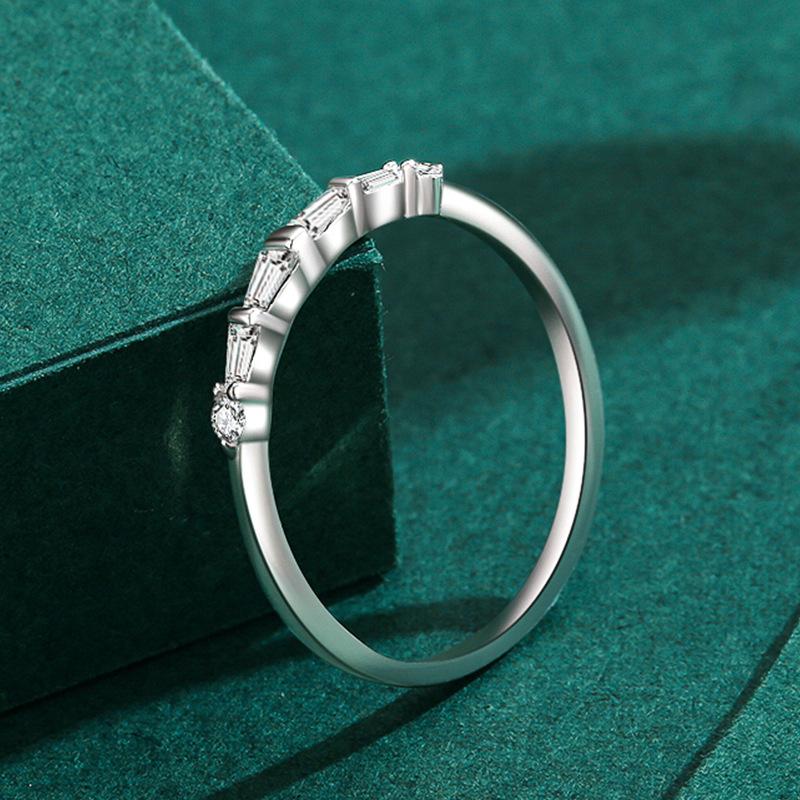 Tancise Classic стерлингового серебра 925 пробы кольцо с цирконом женские ювелирные изделия свадебное обещание вечерние подарок