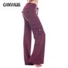 Women's New Stretch Waist Button Pocket Yoga Pants