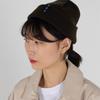 ODD DOT ODD Label Short Beanie_Kakhi