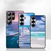 Чехол для Samsung Galaxy A07 A13 A12 A14 A23 A42 A50 A51 A52 A53 A70 A71 A72 A21S A04 Note 20 9 8 10 Чехол Морской Пляж Путешествие Океан