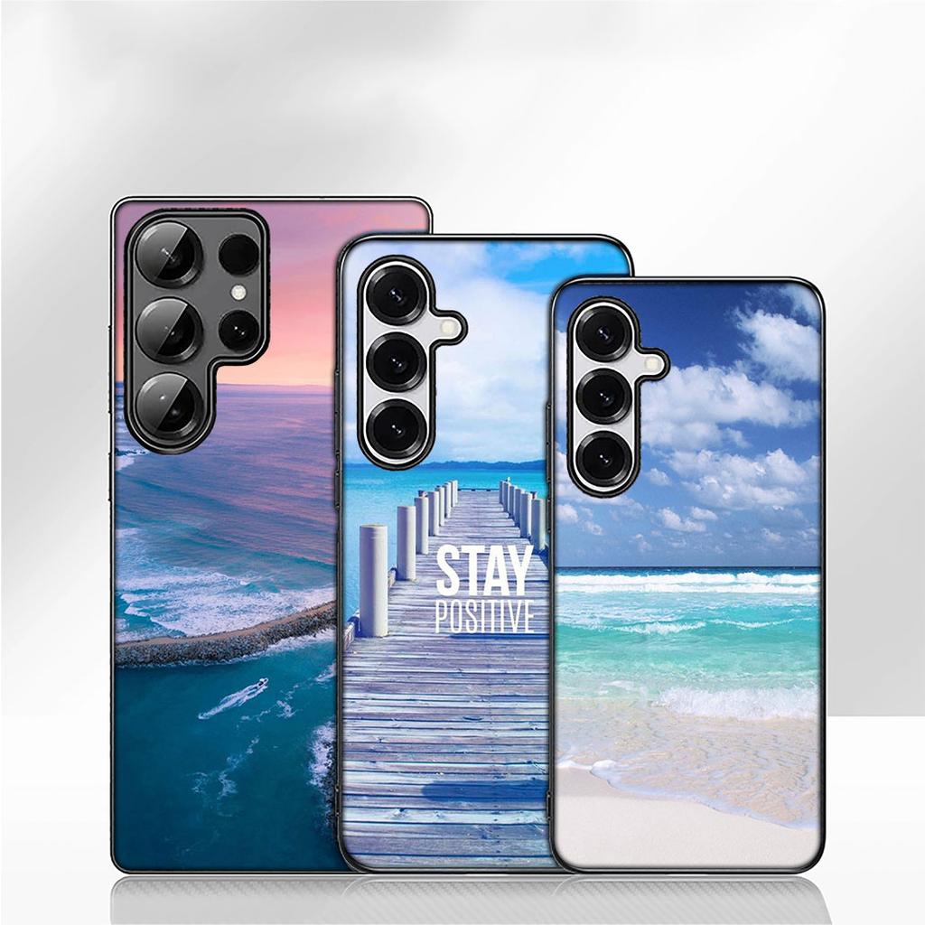 Чехол для Samsung Galaxy A07 A13 A12 A14 A23 A42 A50 A51 A52 A53 A70 A71 A72 A21S A04 Note 20 9 8 10 Чехол Морской Пляж Путешествие Океан