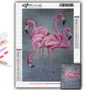 5D DIY животных Фламинго вышивка крестиком стразы Алмазный рисунок вышивка мозаика домашний декор