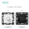 BSEED Plastic Frames Modules HDMI ST TL CAT6 Socket Parts DIY Combination EU FR RU Standard Sockets USB Typle-C Charge E-Series