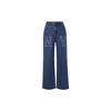 New MLB Denim Coopers Mega Jeans Women's Indigo 3FDPB0544-50INS