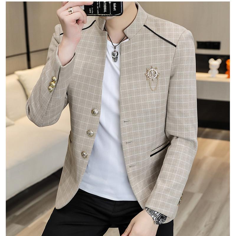 Новый костюм, мужской костюм, повседневный костюм, мужская мода, мужской повседневный костюм, пальто, мужской