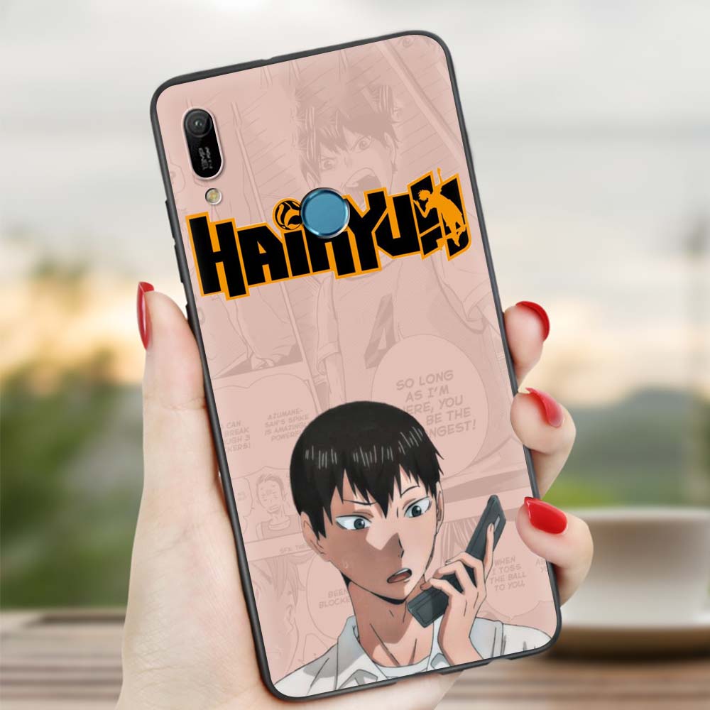Мягкий чехол Haikyuu Hinata Attacks Love Volleyball Anime для Huawei P30 Pro P40 Lite EP Smart Z Y7 Y6 2019, чехол для телефона, сумка для мобильного телефона