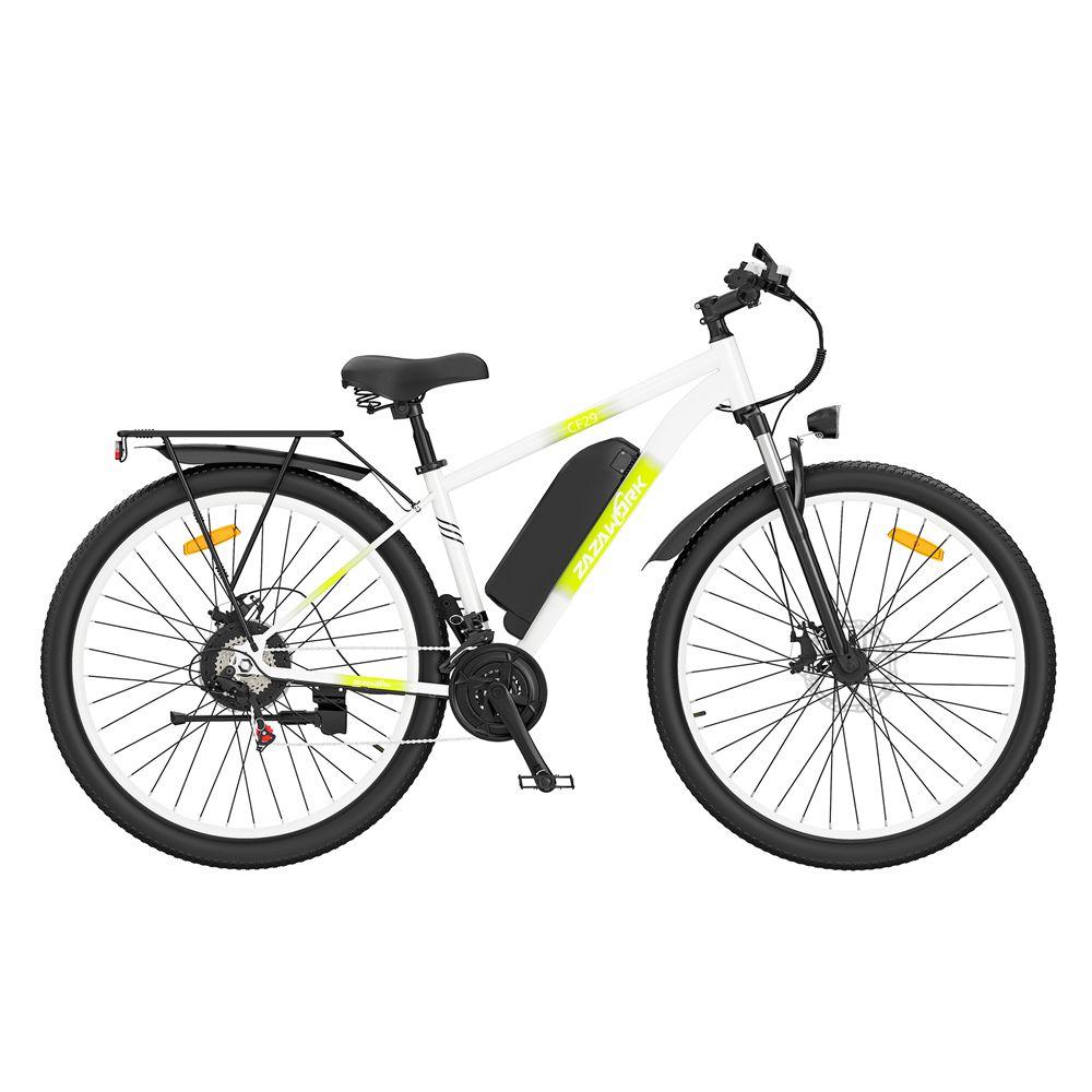 Электровелосипед Zazawork CF29, мотор 250 Вт, шины 29"x2.1", городской электровелосипед, 21 скорость, двойные дисковые тормоза, 48 В 15 Ач, светодиодный дисплей, максимальная скорость 35 км/ч