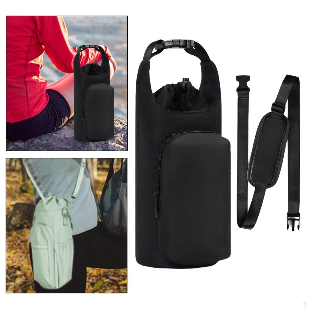 Water Bottle Carrier Bag Cup Cover Outdoor Sleeve Holder Pouch for Picnic