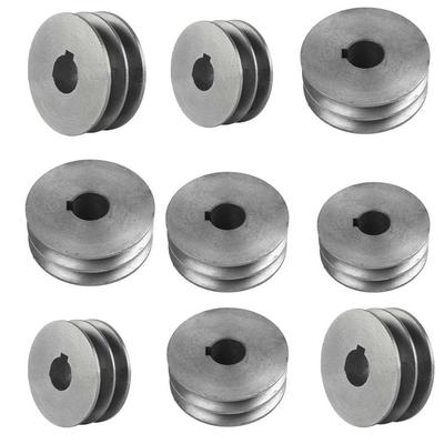 Шкив клинового ремня диаметром 50 мм-100, двухшлицевой шкив двигателя