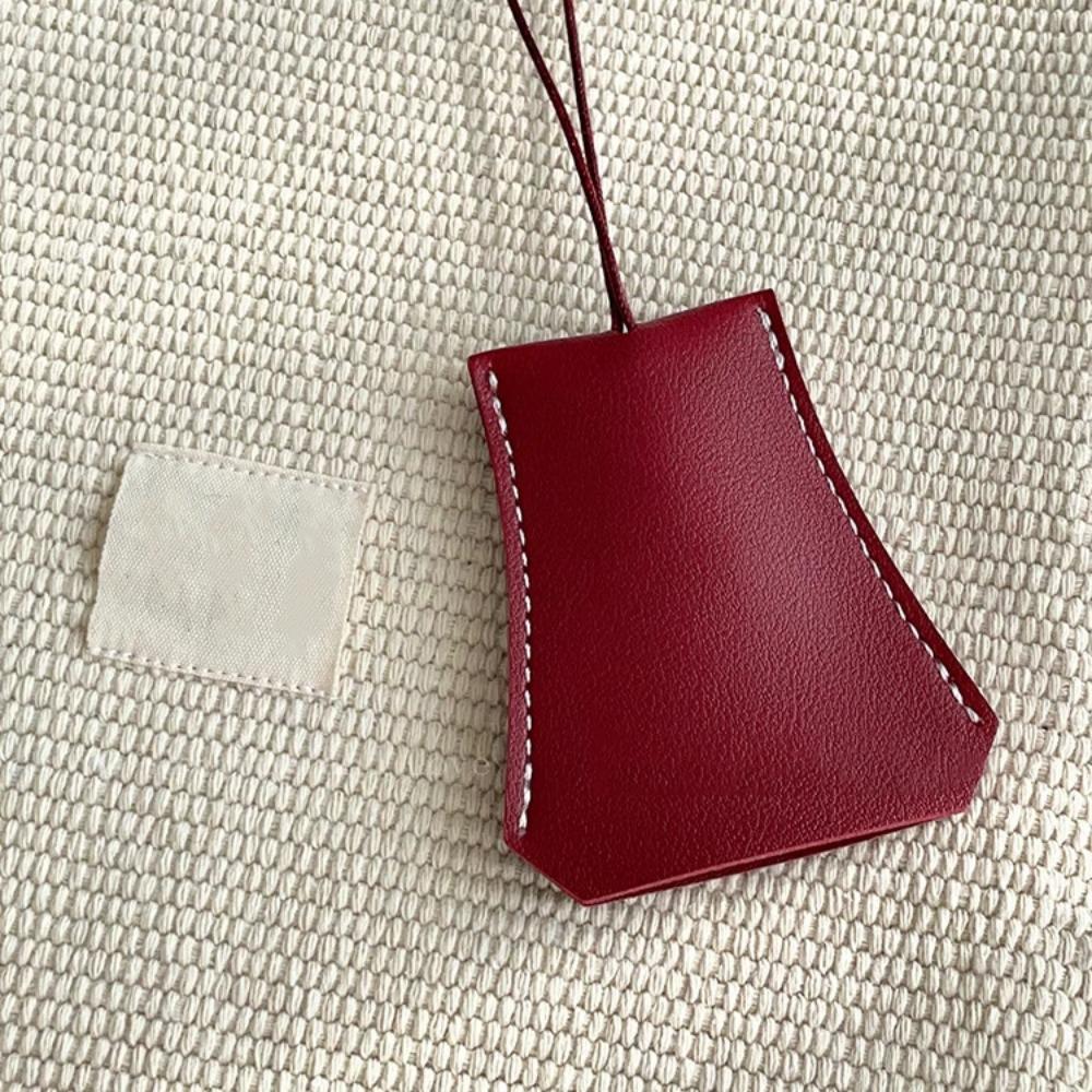 Leather Sunglasses Clip Storage Hanging Rope Hanging Neck Pouch Eyeglasses Storage Bag Pendant