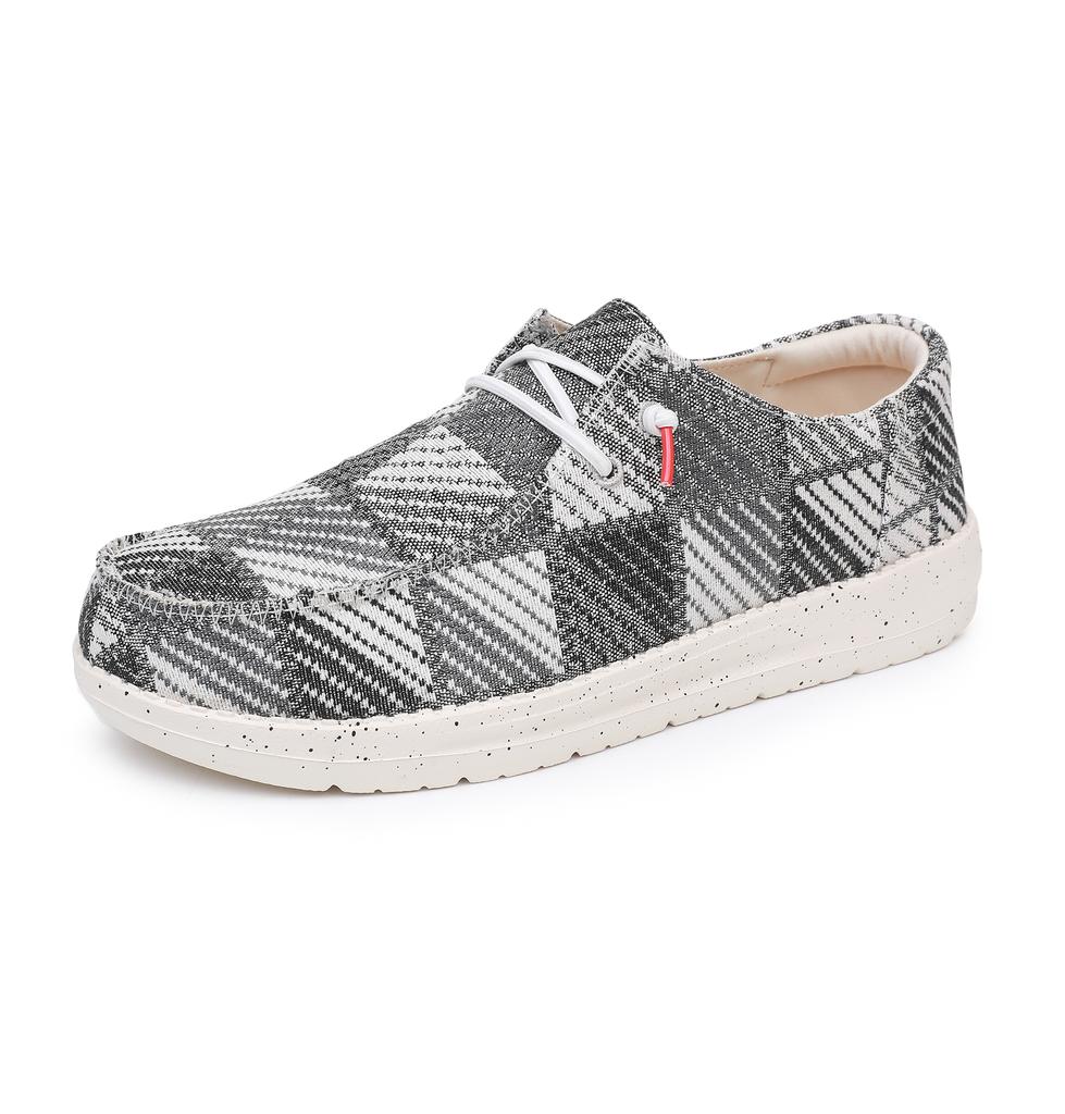 Canvas Shoes Men's Light Weight Slip-on Flat Sneakers Summer Breathable Cloth Loafers Design Espadrilles Luxury Shoes Big Size