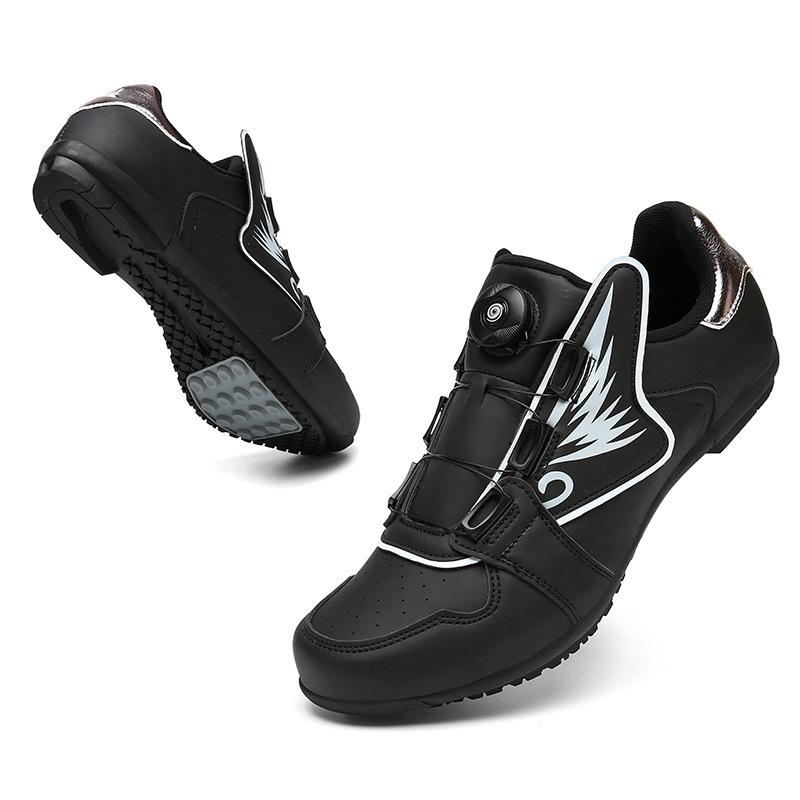 Летние и осенние новые велосипедные туфли для шоссейного велосипеда, обувь с замком для занятий спортом на открытом воздухе, велосипедные туфли с жесткой подошвой, обувь с жесткой подошвой