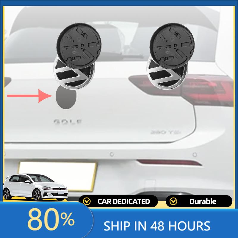 Новый чехол для ключа VW For VOLKSWAGEN VW Для Volkswagen Golf 7.5 MK7.5 Автомобильный стайлинг Передний капот Значок на капоте Задний бампер Хвост Tru