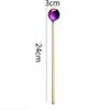 Eco-friendly Stainless Steel Kitchen Supplies Stir Spoon Tableware Ice Cream Spoons Coffee Scoop