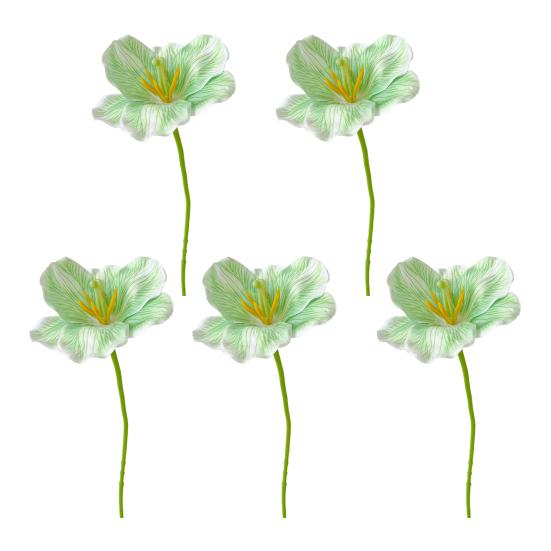 Имитация тюльпана Искусственные полностью распустившиеся цветы тюльпана Искусственный тюльпан с гибким стеблем для весенне-летнего домашнего декора Свадебные настольные центральные элементы