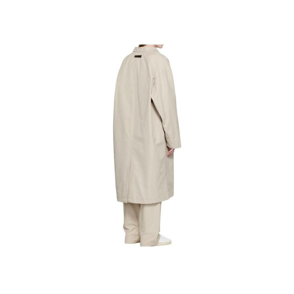 Fear of God Essentials FW22 Длинное пальто 'Smoke' Унисекс FOG-FW22-094