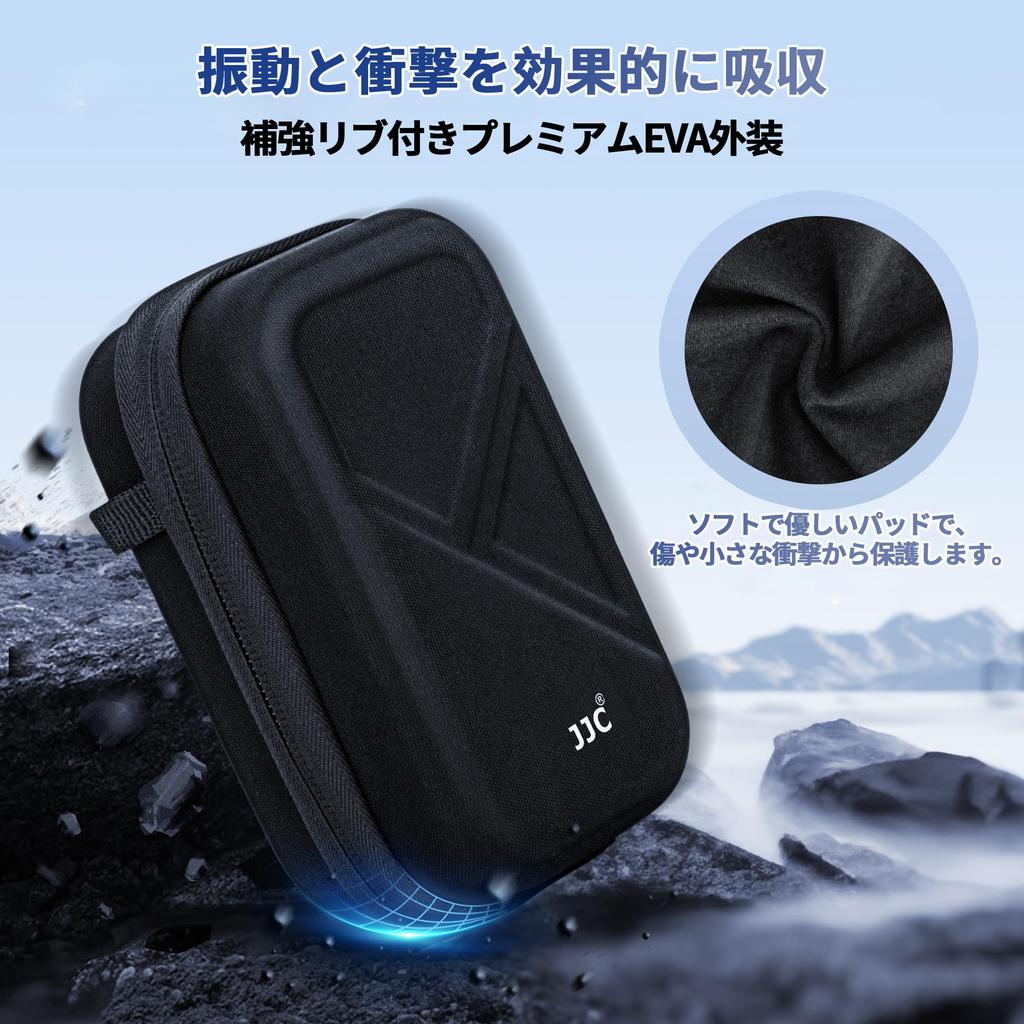 JJC Camera Pouch Camera Case Olympus Compatible with Ricoh GRIII GRIII HDF GRIIIx GRIIIx HDF Sony RX100VII RX100VI II Canon G7X MARK III II Compatible
