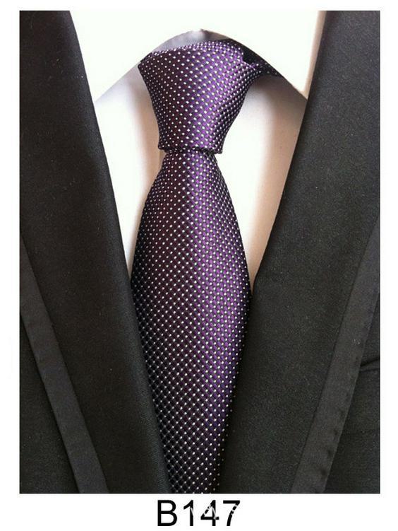 Мужской галстук ручной работы из полиэстерового шелка – повседневный, официальный или профессиональный