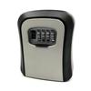 4 Digit Combination Lock Key Safe for Outdoor Wall Mount Aluminum Alloy Security Storage Box for Keys and Wallets