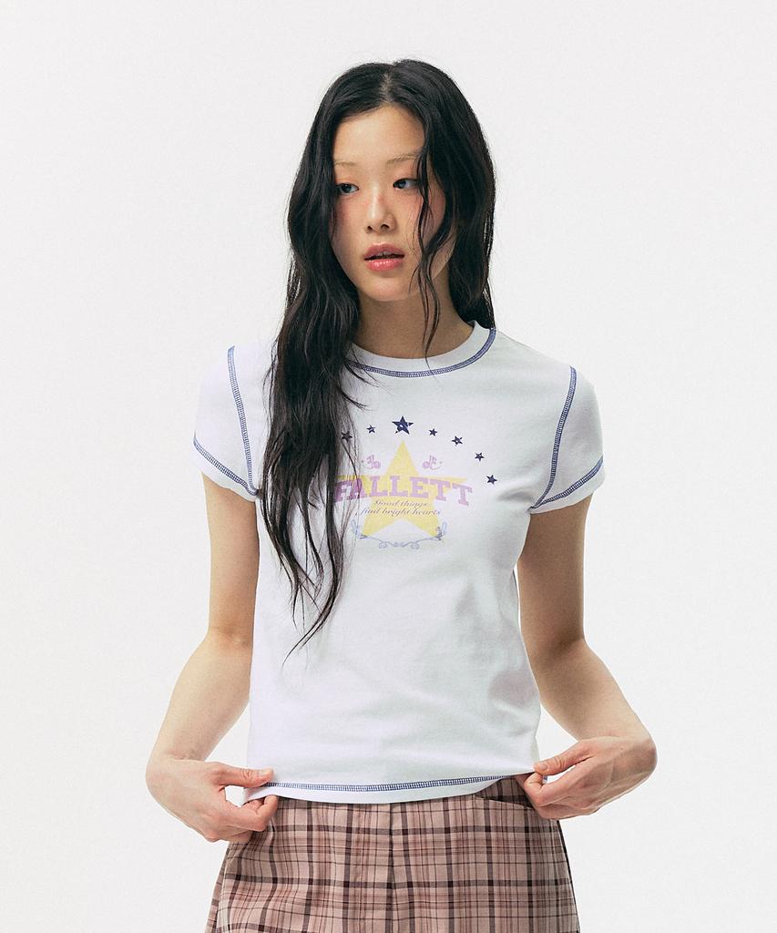 FALLETT Big Star T-Shirt White
