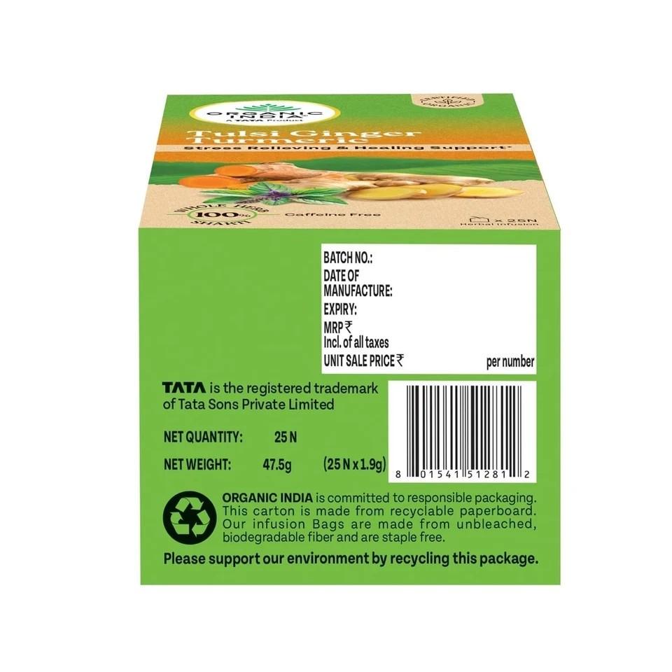 Tulsi Ginger Turmeric - 25 Tea Bags