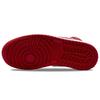 Женские кроссовки Air Jordan 1 Mid Alternate Bred Toe Black White Gym-Red BQ6472-079