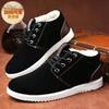 Winter Boots for Men Plush Warm Ankle Booties Men's Shoes Man Footwear Male Sneakers Plus Size