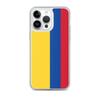 Coque iPhone - Drapeau Colombie - iPhone 14 Pro Max - Souple - Multicolore - Verticale