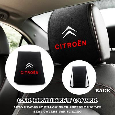 Чехол на подголовник автомобиля Хлопковый чехол на подушку для шеи для C4l Saxo C Elysee DS 6 Picasso Cactus Picasso Berlingo Пылезащитный Салон