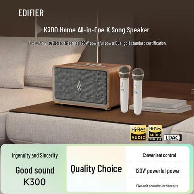Edifier Беспроводной Bluetooth-динамик K300 KTV, штекер CN (адаптер в комплекте)