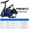 SOUGAYILANG 12 + 1BB Spinning Fishing Reels 5.2: 1 / 6.2: 1 High Speed Gear Ratio Smooth Powerful Freshwater / Saltwater Fishing Reel