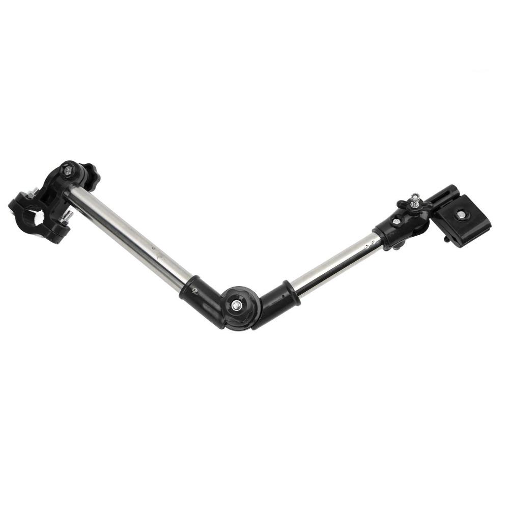 Stainless Steel Bicycle Umbrella Holder Adjustable Clamp Umbrella Holder Clamp for Scooter
