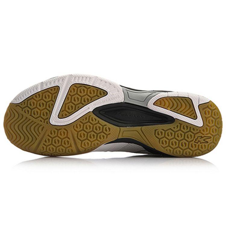 Li Ning Kason Удобные Универсальные Амортизирующие Износостойкие Нескользящие Низкие Бадминтонные Кроссовки Мужские Обувь Белые FYTN003-3