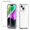Чехол для iPhone 14 Plus/15 Plus Акрил+ТПУ Противоударный Прозрачный Чехол для Телефона