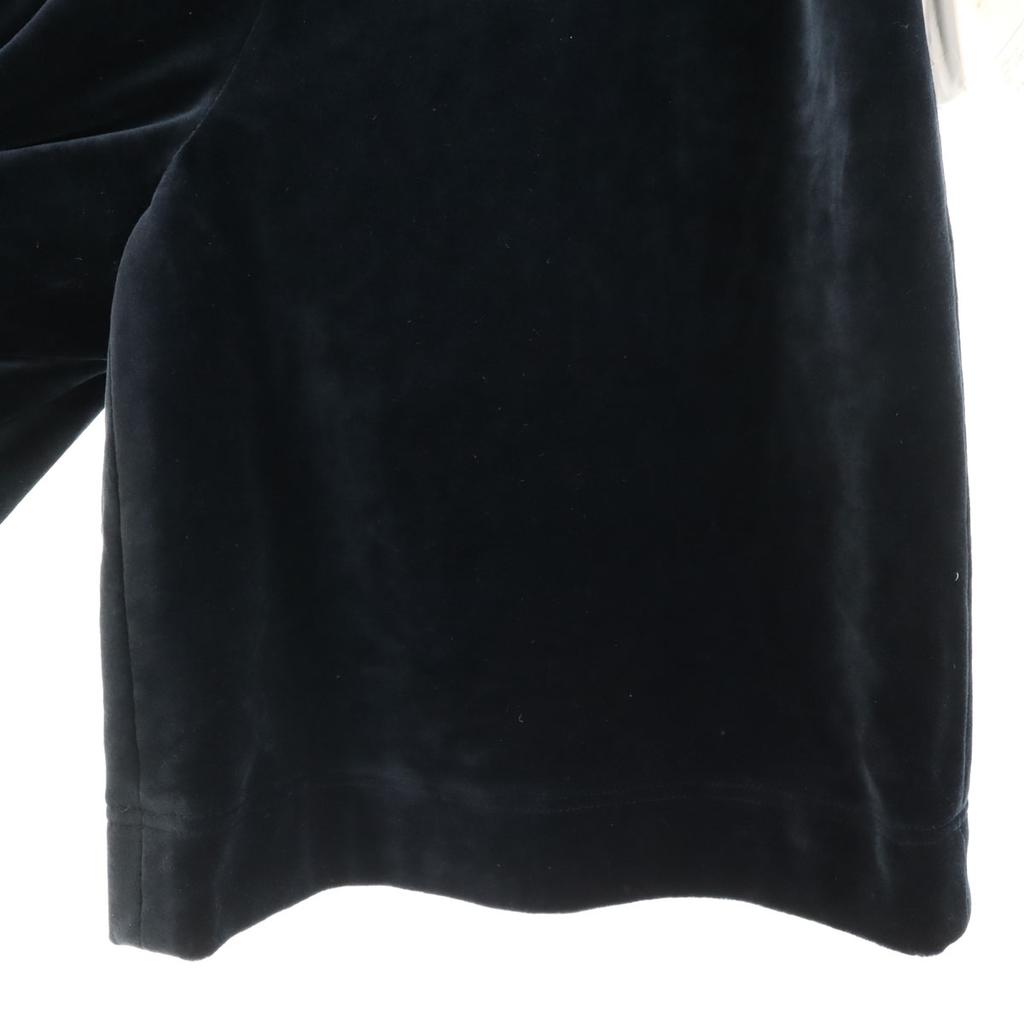 Givenchy 90-е годы, Неношеные, Сделано в Японии, Старые велюровые шорты 9 Темно-синие с биркой LIFE Женские Б/У