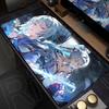 Cute Anime Girls Hiyuki Laptop Office Long Table 400x900mm Gaming Keyboard HD Printing Wuthering Waves Rubber Non-slip Mouse Pad