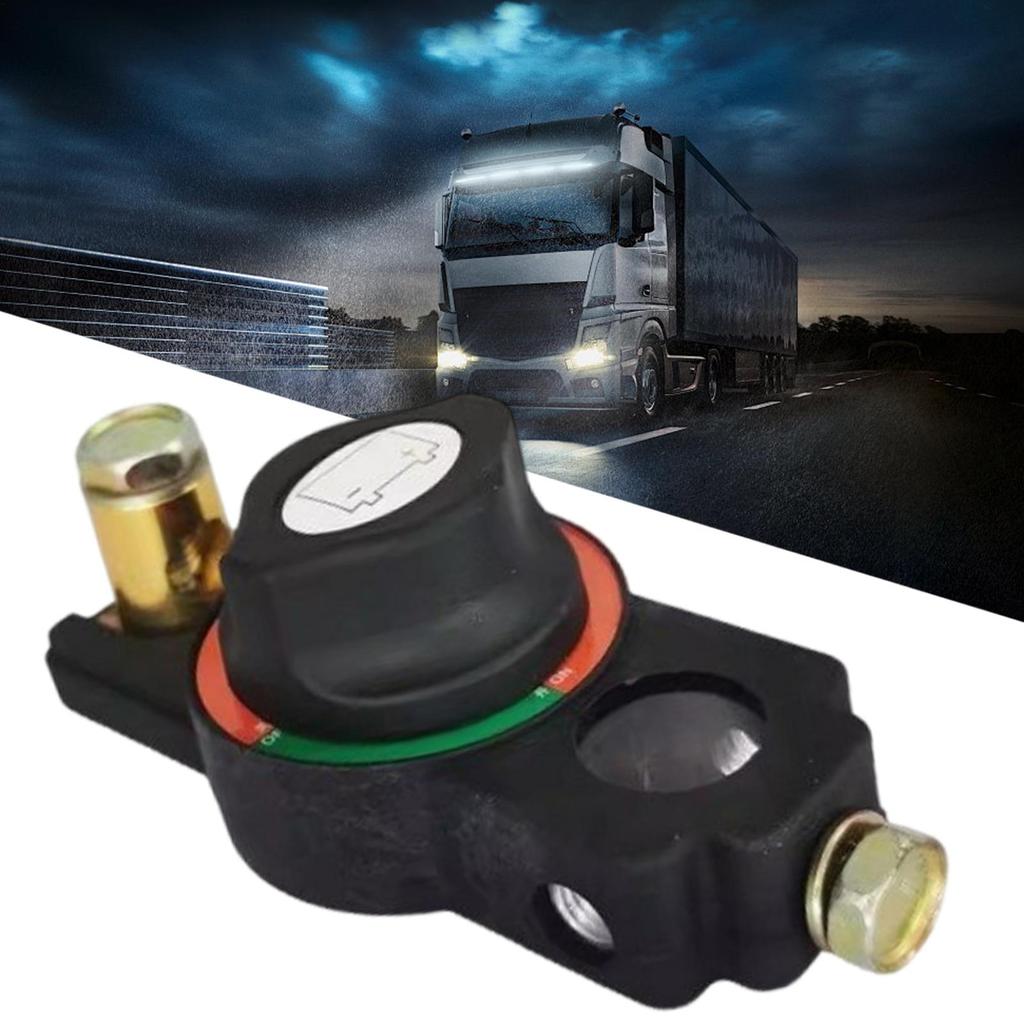 Quick Disconnect Car Battery Button Heavy Duty Cut Off Switches, Anti-Leakage 12V/24V System Truck RV Power Control