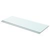 VidaXL Shelf Panels 2 Pcs Transparent Glass 70x25 Cm