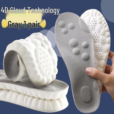 Супермягкие массажные стельки для поддержки свода стопы для мужчин и женщин - Амортизирующие, Впитывающие пот, Дезодорирующие, Идеальны для длительного стояния