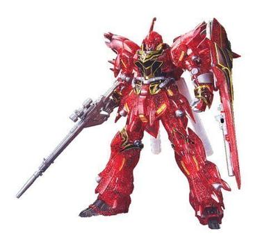 Bandai HGUC 1/144 Синанжу Красная Комета Sparkle Ver. Пластиковая модель из Mobile Suit Gundam UC (единорог) (Театральное Ограниченное Издание)