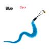 Colorful Teasing Playing plush cat teaser caterpillar Cat Funny Wand Pet toy